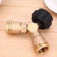 Outdoor Y-Shaped Camping Gas Stove Adapter Propane Refill Cylinder Tank Converter