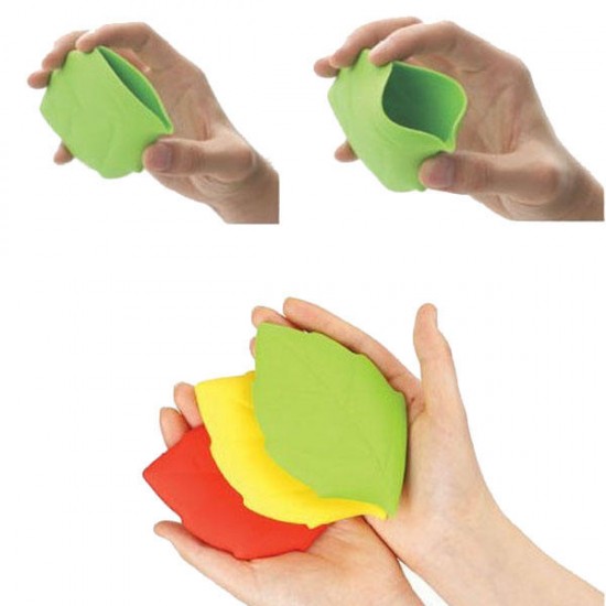 Portable Leaves Silicone Cup Outdoor Folding Water Travel Supplies