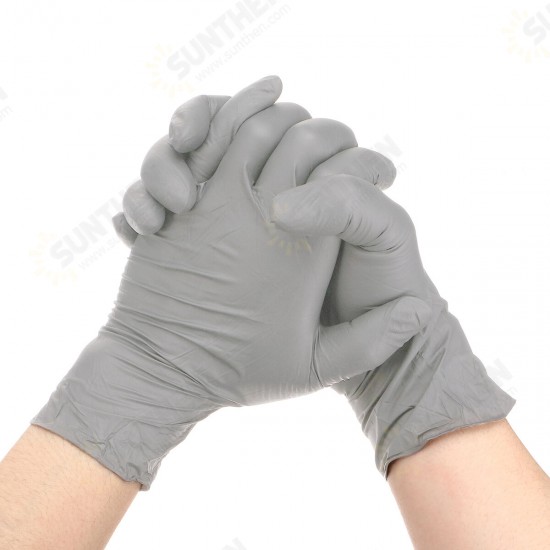 S/M/L 100Pcs Disposable Gloves Nitrile Sterile Glove for Picnic Food Cleaning