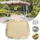 190T Polyester Swing Chair Cover Rainproof Sunshade Awning Swing Protector Cover