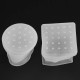 35/50 PCS Round Square White Universal Silicone Table Foot Cover Chair Foot Pad Stool Leg Protector Table And Chair Quiet Wood Floor Chair Foot Cover