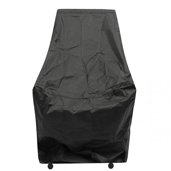 89x89x89cm 190T Polyester Waterproof Single Wicker Chair Cover Outdoor Furniture Protection