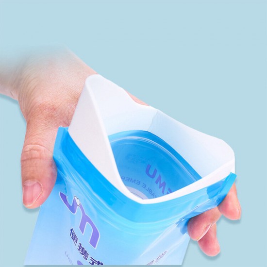 700ml 4 Pcs Disposable Urinal Bags Emergency Urination Toilet Vomit Bag Camping Travel