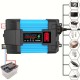 300W Inverter+Solar Panel 18W18V+Solar Controller 30A12V/24V Complete Power Generation For Camping Travel