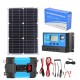 300W Inverter+Solar Panel 18W18V+Solar Controller 30A12V/24V Complete Power Generation For Camping Travel