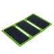 38W/50W 5V/12V Foldable Solar Panel Charger ETFE Handbag Solar Power Bank Emergency Power Supply for Outdoor Camping Hiking Backpacking