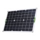 80W Solar Panel Kit Battery Charger Power Bank Camping Travel Generator with Controller