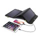 5V 15W Solar Charger with 10000mAh Battery 3 USB Ports PD 18W Fast Charge Solar Panel Power Bank For Outdoor Camping