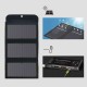 5V 15W Solar Charger with 10000mAh Battery 3 USB Ports PD 18W Fast Charge Solar Panel Power Bank For Outdoor Camping