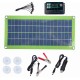 DC 200W 18V Solar Panel Kit Double USB Port Controller Power Bank Portable Battery Charger for Outdoor Camping Travel