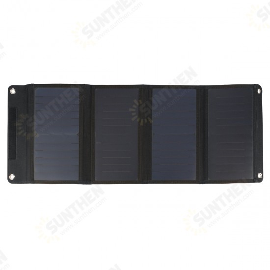 28W 12V Flodable Solar Panel Cell Panel Solar Charger Generator for Smartphone Tablet Light Power Bank Outdoor