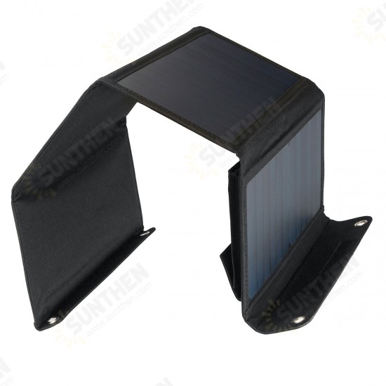 28W 12V Flodable Solar Panel Cell Panel Solar Charger Generator for Smartphone Tablet Light Power Bank Outdoor