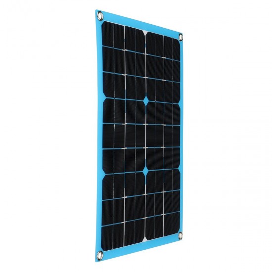 Monocrystalline Solar Panel Power Inverter System DC / USB Solar Charger With Controller For Home Car RV Boat Battery Charger