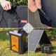 50W 18V Portable Solar Panel Foldable Solar Charger for Camping Power Generator