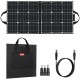 50W 18V Portable Solar Panel Foldable Solar Charger for Camping Power Generator