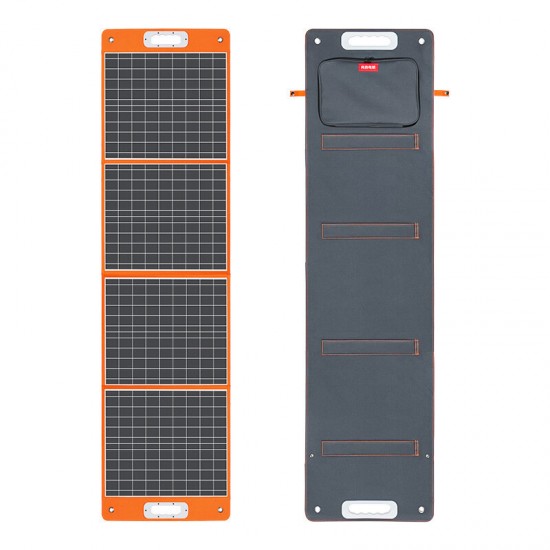 18V 100W Foldable Solar Panel Emergency Solar Charger With PD Type-c QC3.0 for Phones Tablets Camping Van RV Trip Power Outage