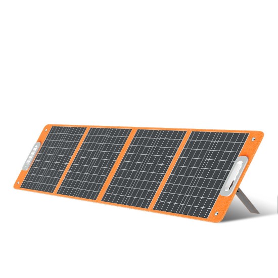 18V 100W Foldable Solar Panel Emergency Solar Charger With PD Type-c QC3.0 for Phones Tablets Camping Van RV Trip Power Outage