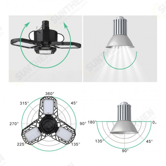 120W 6500K 78/104LED Folding Camping Light 5-Modes USB/Solar Charging Waterproof Remote Control Super Bright Emergency Lamp