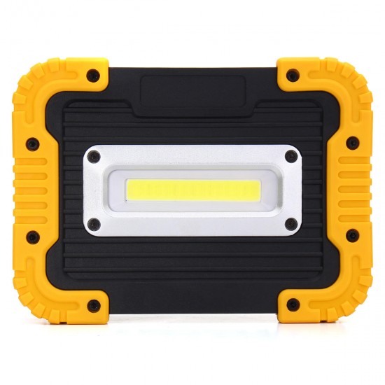 20led 10W 750LM COB LED Work Light USB Rechargeable Handle Flashlight Torch Outdoor Camping Lantern