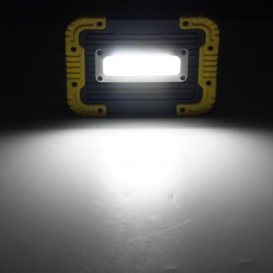 20led 10W 750LM COB LED Work Light USB Rechargeable Handle Flashlight Torch Outdoor Camping Lantern