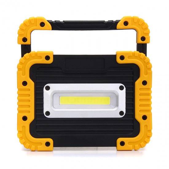 20led 10W 750LM COB LED Work Light USB Rechargeable Handle Flashlight Torch Outdoor Camping Lantern