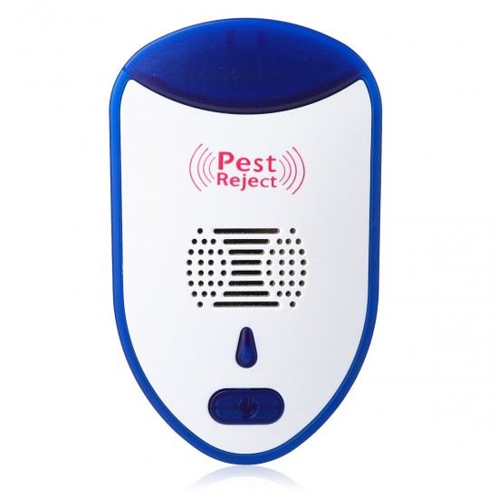 2PCS Multi-functional Mosquito Repeller Inverter Ultrasonic Mouse Repeller Indoor and Outdoor Insect Exterminator