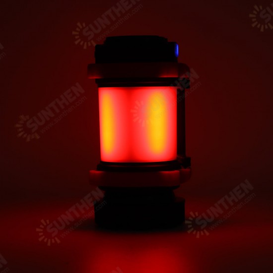 3000mAh LED Camping Light 3 Modes Flashlight USB Rechargeable Outdoor Emergency Lamp