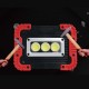 30W COB Work Lamp 2 Modes Adjustable USB Rechargeable Camping Light Searchlight Power Bank