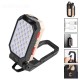 4-Modes COB T6 LEDs Ultra Bright Foldable Camping Lamp Super Bright Portable Survival Lanterns With Magnet Bracket Outdoor Waterproof Emergency Work Light