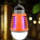 70 Lumens 2-in-1 LED Zapper Light Bulbs Mosquito Killer Lamp 4 Modes USB Rechargeable Hook Hanging Camping Light