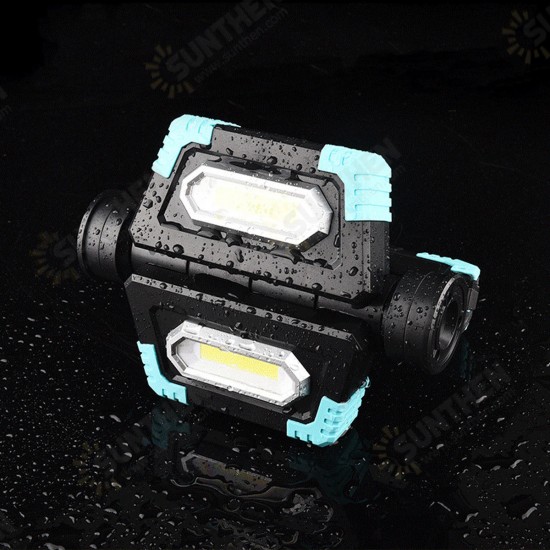 800LM 30W LED COB Work Light USB Rechargeable Spotlight Waterproof Camping Light