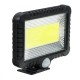 COB 100LED 30W 600Lumen IP65 Solar Lamp Outdoor Park Yard Garden Light Camping Light Work Light