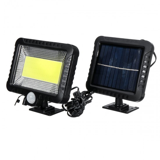 COB 100LED 30W 600Lumen IP65 Solar Lamp Outdoor Park Yard Garden Light Camping Light Work Light