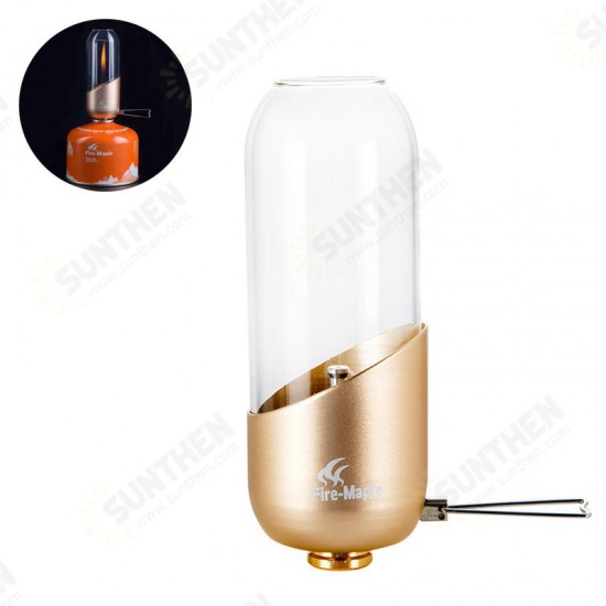 Fire Maple FM-001 Outdoor Camping Tent Light Windproof Gas Fuel Lamp Candle Lantern