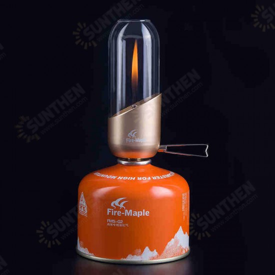 Fire Maple FM-001 Outdoor Camping Tent Light Windproof Gas Fuel Lamp Candle Lantern