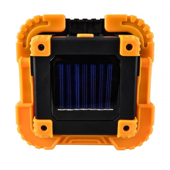 20W LED COB Solar Work Light Waterproof USB Rechargeable Floodlight Spotlight Outdoor Camping Emergency Lantern