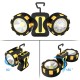 SL11 500 Lumens 10W COB LED Camping Light Double Head Magnetic Hook Up 4 Modes Emergency Flashlight Searchlight