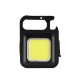 Mini LED Keychain Light Portable USB Rechargeable Work Light Super Bright Flashlight Small Pocket Camping Light For Outdoor