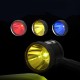 Outdoor P50 T6 LED Work Light Portable Flashlight Camping Emergency Power Bank Handheld Lantern With Different Light Color