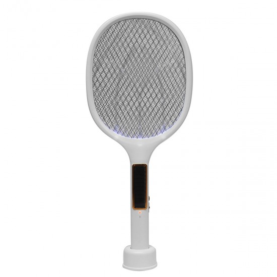 Solar Charging Three-in-one Electric Mosquito Swatter Motor Mosquito Trap + Mosquito Lamp USB Plug