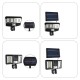 Solar Lights Split Induction Lights with Remote Control LED Wall Lights Super Bright Outdoor Camping Patio Lighting Garden