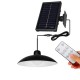 Solar Wall Mounted Ground Plug Dual-Purpose Chandelier Positive White Light Solar Light With Remote Control Without Induction Wire