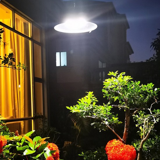 Solar Wall Mounted Ground Plug Dual-Purpose Chandelier Positive White Light Solar Light With Remote Control Without Induction Wire