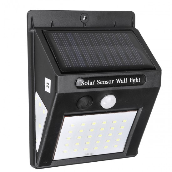 Waterproof IP44 Solar Motion Sensor Lights Human Body Induction Solar Wall Lamp Outdoor Garden Yard Lamps