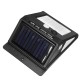 Waterproof IP44 Solar Motion Sensor Lights Human Body Induction Solar Wall Lamp Outdoor Garden Yard Lamps