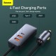 120W 4-Port Car Charger PPS PD QC3.0 FCP AFC Fast Charging 1.5m Long Cable