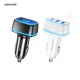 WP-C34 QC3.0 18W+PD20W Three Ports Fast Charging Car Charger Adapter for iPhone Xiaomi HUAWEI