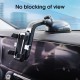 360° Rotation No Noise Car Suction Cup Dashboard/ Windshield Bracket Mobile Phone Holder Stand for iPhone 13 POCO X3 4.7-7.2 inch Devices