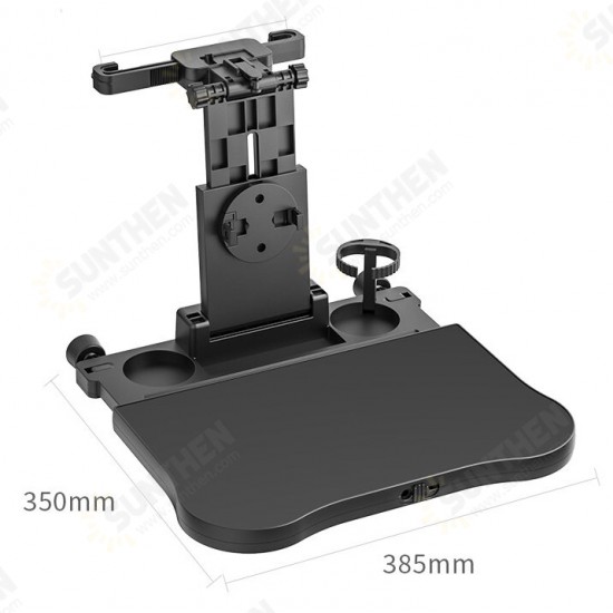 A08 Multifunctional Car Backseat Organizer Working Lunch Coffee Goods Seat Table Tray Macbook Desk Mount Stand