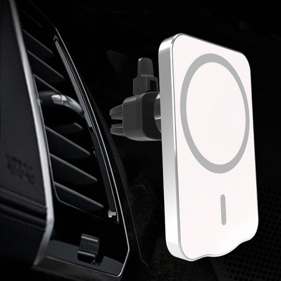 B8 For Magsafe Magnetic Fast Charging Wireless Car Charger Mobile Phone Air Vent Holder Mount for iPhone 12 Series